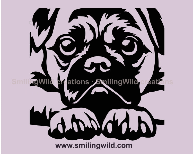 Petit Brabancon svg vector clip art cuttable file, griffon barbacon