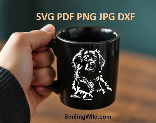 Brittany Spaniel PNG white hunting dog clipart for Cricut crafts and engraving