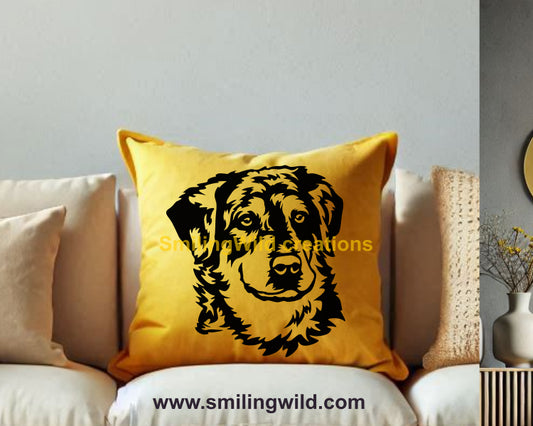 carea leones vector clip art a unique pet portrait