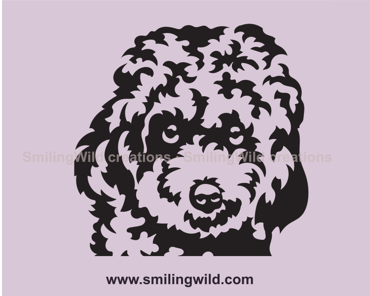 Cavapoo SVG-ClipArt