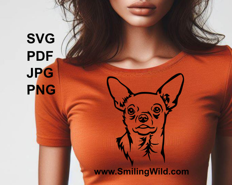 chihuahua t shirt vector dog design application