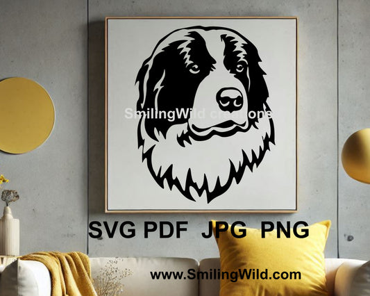 greek shepherd digital vector cuttable portrait forcrafting