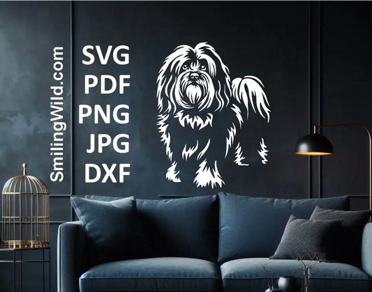 Havanese Bichon PNG – Cute digital design for custom crafts and DIY projects