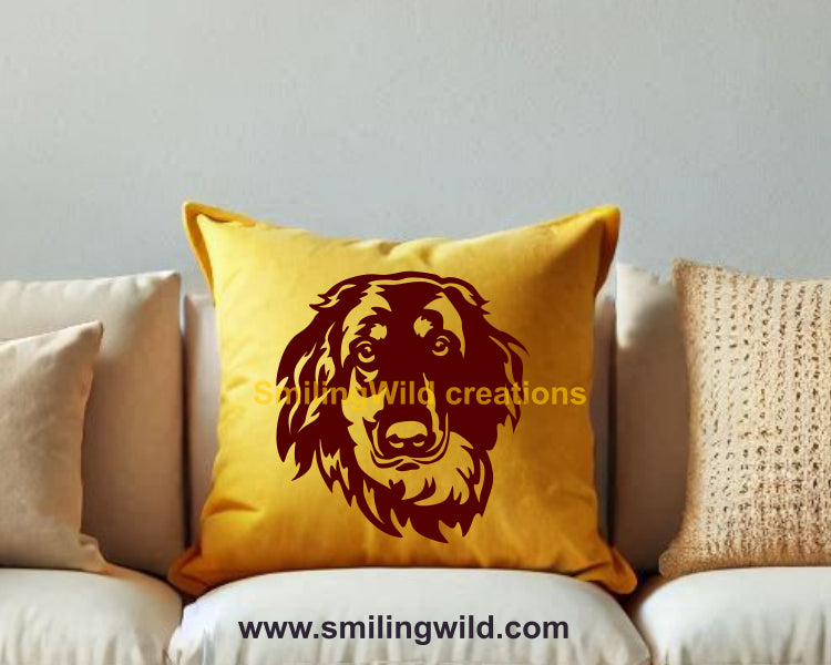 hovawart png diy project of a dog clip art design
