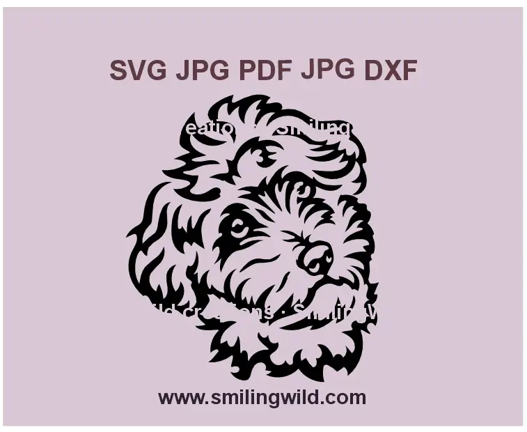 maltipoo-dog-svg-png-dxf-face-clipart-laser-cut-file