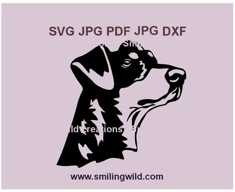 Manchester Terrier SVG, PNG, DXF - Realistic black dog clipart for Cricut and laser cutting