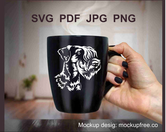 Cesky Terrier svg cuttable vector graphic clip art