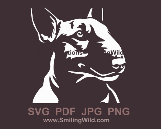 Bullterrier-Svg