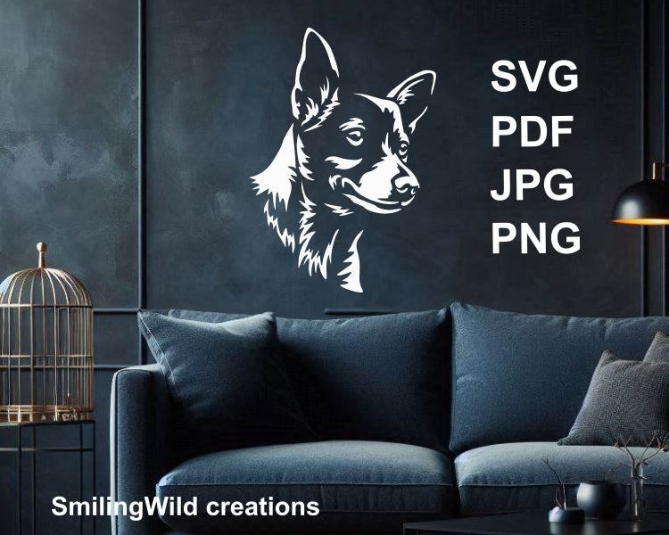 podengo cuttable vector graphic for crafts and diy enthusiasts