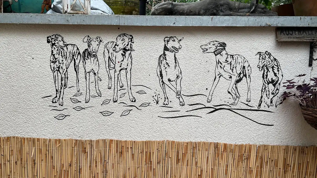 From Digital Vector to Wall Art: A Customer’s Custom Dog Project