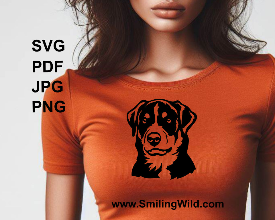 Appenzeller Sennenhund desing for t shirts