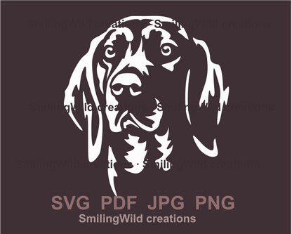 Alpine dachsbracke svg dog clip art