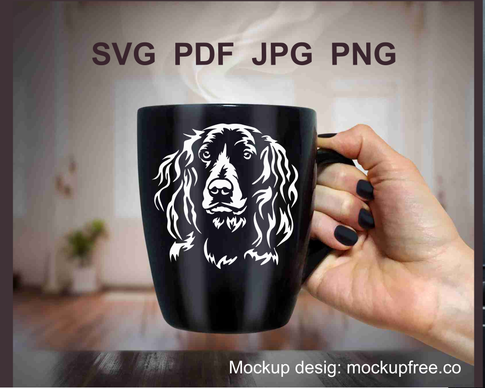 bird dog svg png white vector graphic design for crafting