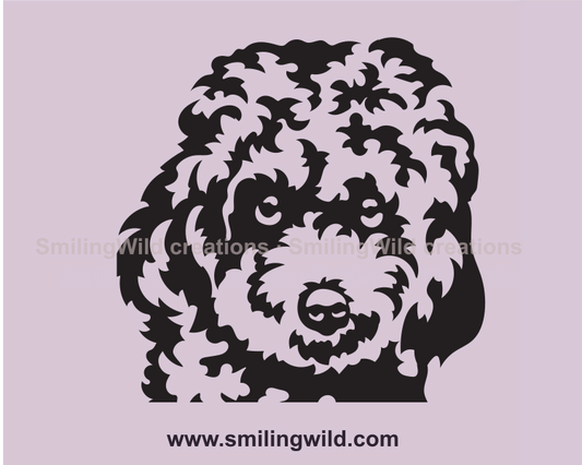 Cavapoo SVG-ClipArt