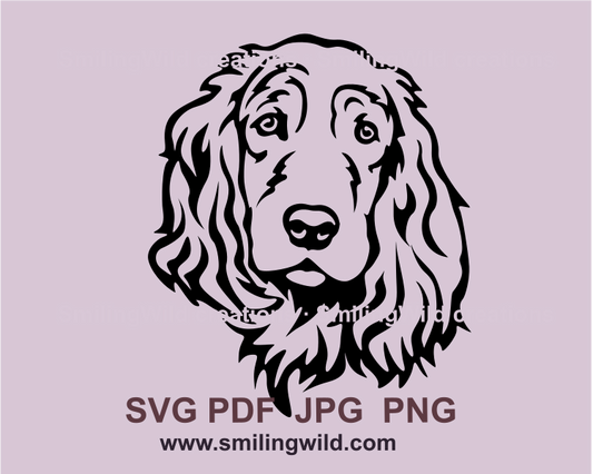 Cocker Spaniel Smiling Vector Cocker Spaniel Clipart Collection – Smiling Wild svg clip art