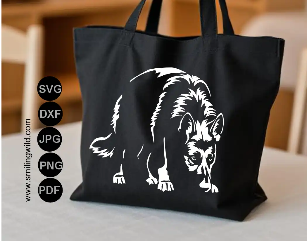White German Shepherd sniffing vector graphic in DXF for high-resolution laser engraving on slate