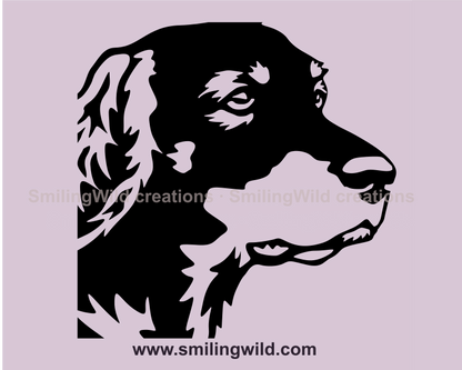 gordon setter graphic art file