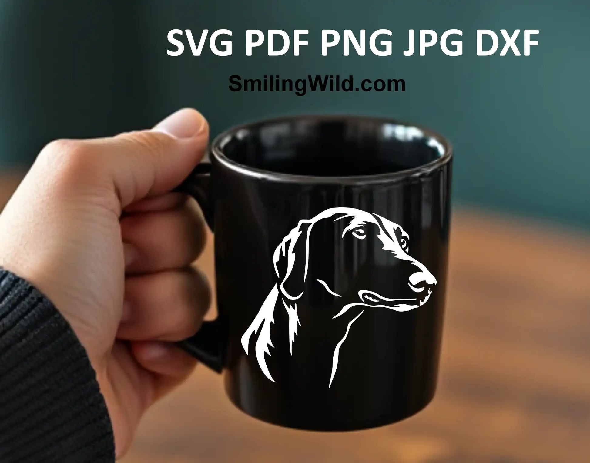 Realistic Azawakh sighthound vector SVG & PNG for DIY crafts – create wood, metal, and leather engraving projects with this hunting dog design