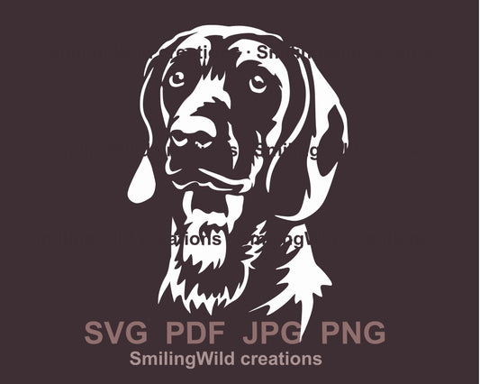 Bavarian mountain scent hound svg clip art