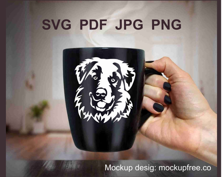 Kuvasz dog svg