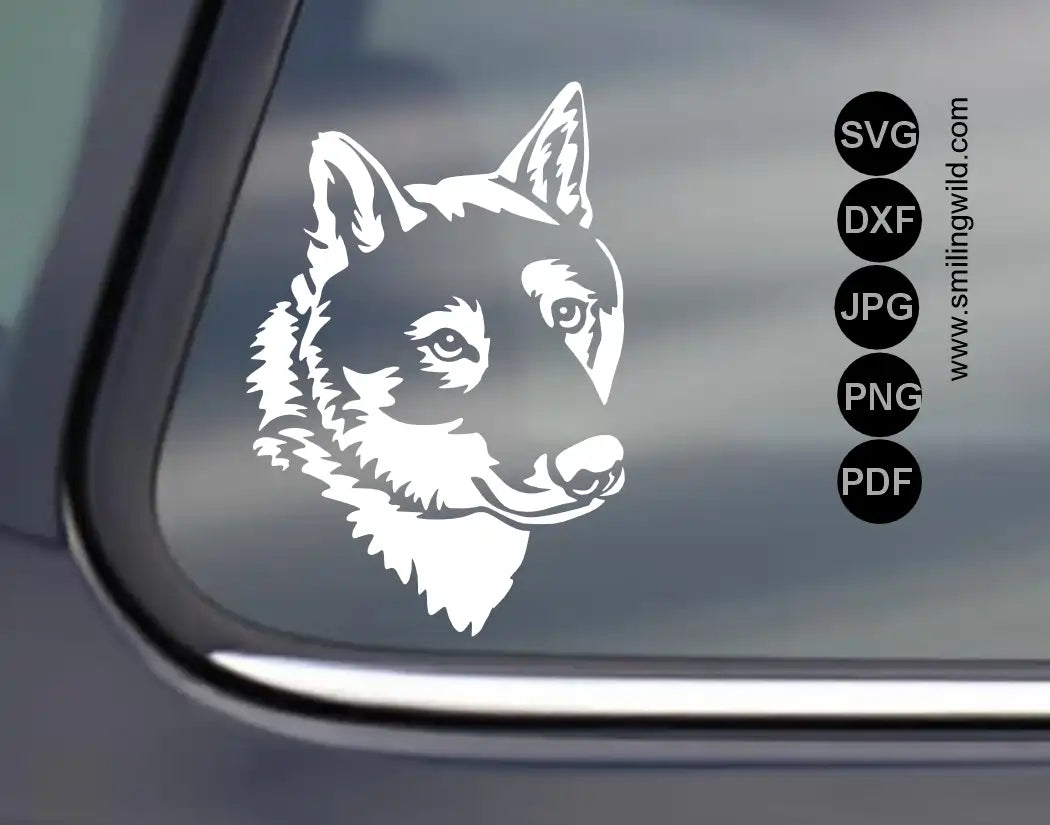 Inverted Shikoku png vector art shown as a white graphic for high-contrast laser engraving.